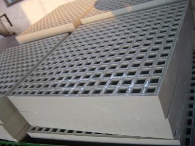 1000mm Width FRP Grating Petrochemical Green Fiberglass Grating