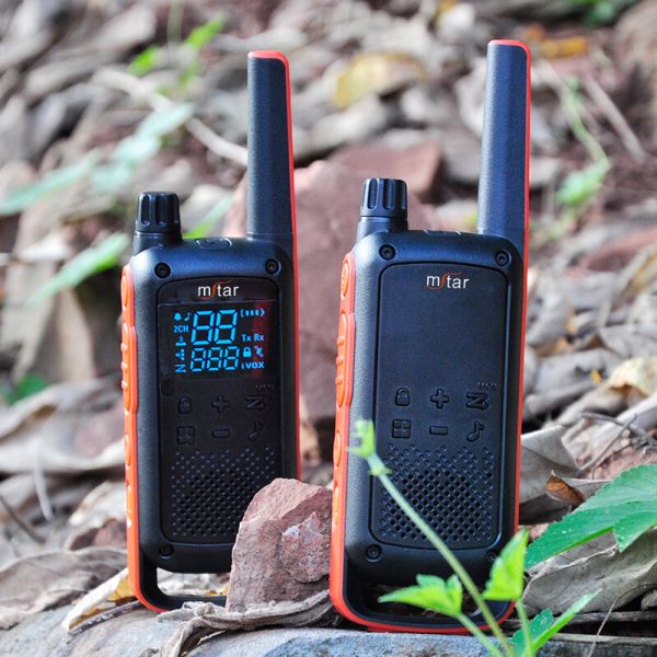 Talkie-walkie motorola Talkabout T82 Extreme Quad 5km Pmr Battery Earpiece Twin Pack Cost-effective Two-Way Radio Walkie Talkie