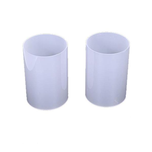 China Customized Milky-White Diffuse LED Plastic Lampshade Tube PC Lighting Tube Profiles