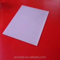 1.3mm-16mm feuille de polycarbonate résistant au feu pour l'éclairage LED