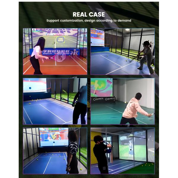Ar Projeto Interativo Ténis Inteligente Interativo Squash Modo Profissional