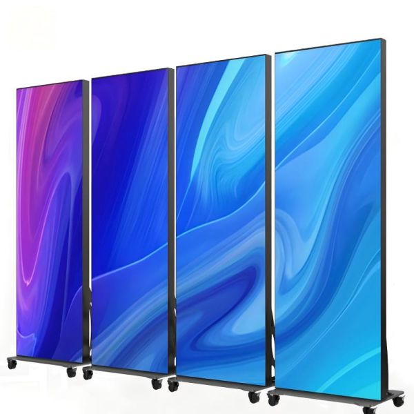 Double Sided Led Poster/Led Advertising Digital P2.5 Folding Foldable Led Screen Display