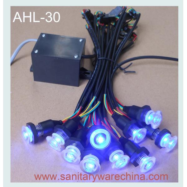 waterproof RGB LED underwater massage led AHL-B30