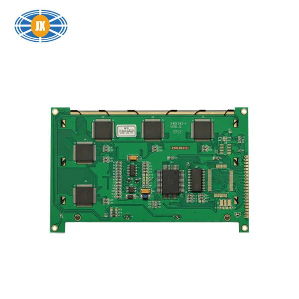 Industrial 240x128 Graphic LCD Module Blue Monochrome LCD Panel With STN FTTN Display