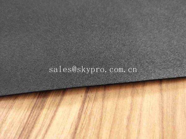 Shockproof Closed Cell Black EVA Foam Sheets 1.5mm Non - Toxic Glossy Surface