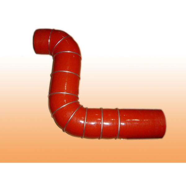 Шланг силикона Самко 6 дюймов/высокотемпературный трубопровод силикона для гоночного автомобиля, красный