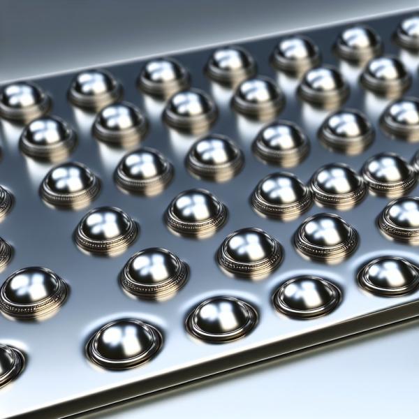 3M または Nitto 極度の温度のための粘着金属ドームキーボード