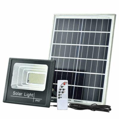 200W IP67 étanche à l'eau alimenté par l'énergie solaire à l'extérieur des lumières de sécurité LED projecteur