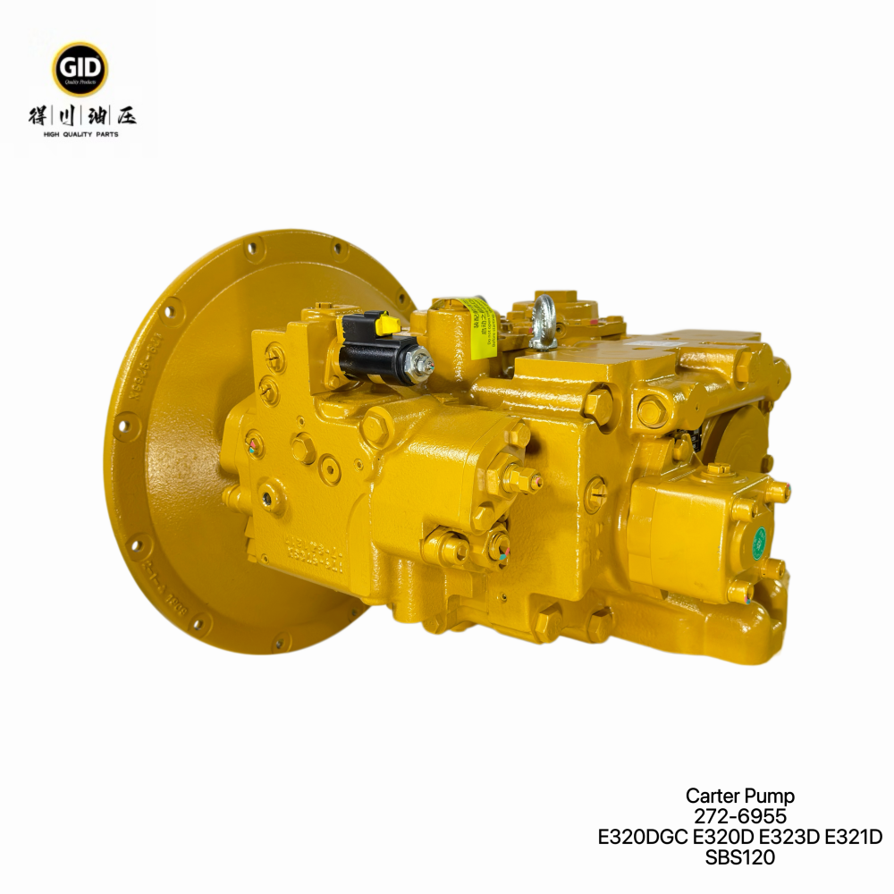 SBS120 Hydraulic Main Pump for E320D GC E320D E323D E321D Excavator - High-Strength Alloy Steel with 6 Months Warranty