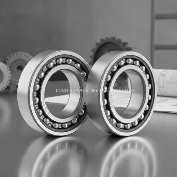 Radial And Axial Load Double Row Deep Groove Ball Bearings Designed for Long