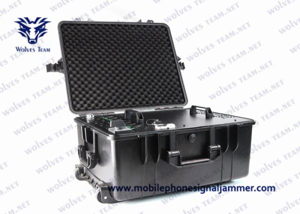 Full Frequency 500W Durable Waterproof Outdoor Jammer High Power GSM 3G 4G Cell Phone Signal Jammer