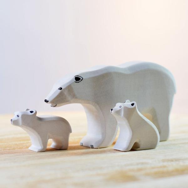 Imaginative Waldorf Wooden Animals Toys Oil Treated For Education