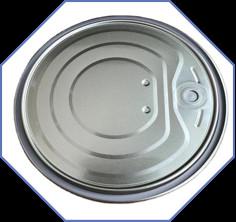 Acceptable OEM / ODM Tinplate Can Lids For Non Spill Containers In Packaging