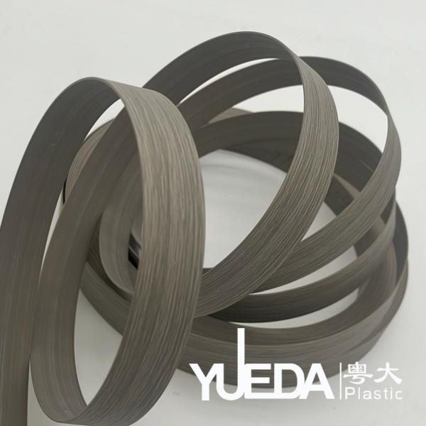 Wear Resistant PVC Plastic Edge Banding 7/8in Tape For DIY Table Cabinet M8096