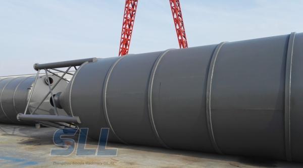 Sincola 150t Cement Storage Silo Chemical Engineering With Small Footprint