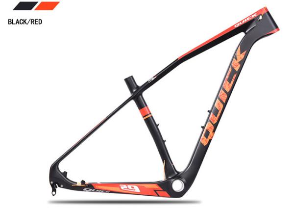 29ER Lightweight Full Carbon MTB Frame V29 de Mountain Bike 15.5 /17.5/19/21 BB92 Conical, poste de assento 31.6mm Peso 1270g