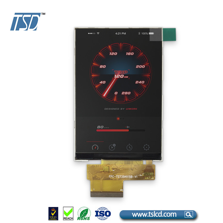 HVGA 320x480 дисплей LCD 3,5 дюймов с регулятором ILI9488
