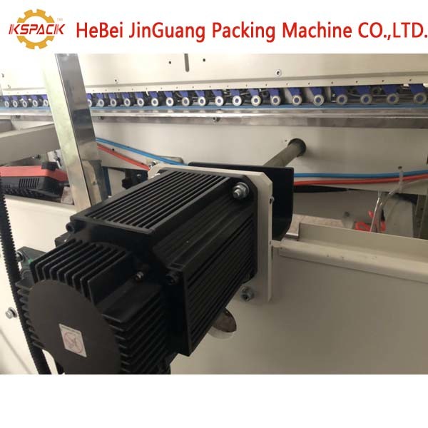 PLC Whith бумажной рифленой машины Gluer папки коробки 400/Min автоматический питаясь