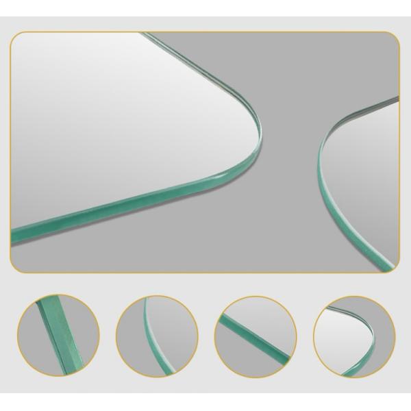 Minimalist Custom Bathroom Mirrors Framed Custom Cut Mirror Glass