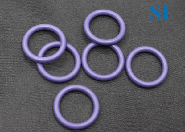 os produtos de borracha vendem por atacado anéis-O azuis altos do silicone de Tempereture
