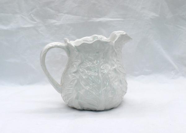 White Cabbage Jug Pitcher Sold Out Colour Earthenware Water Jug for Decoration