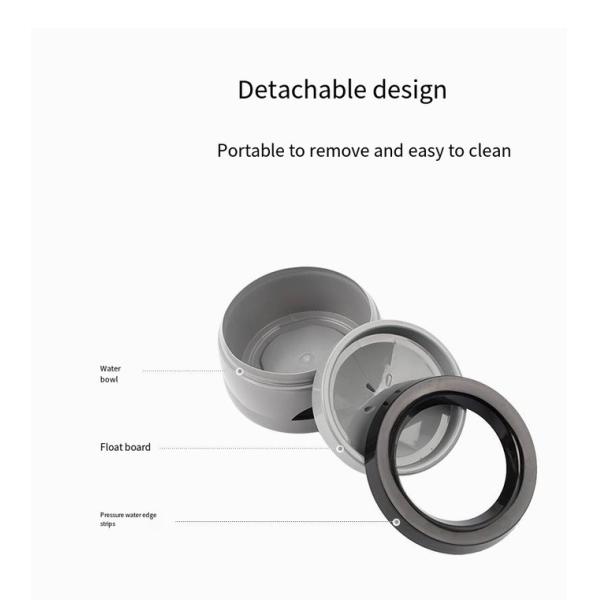 Нескользящий автомобиль питьевая чаша с водой немокрая ротная чаша для собак и кошек