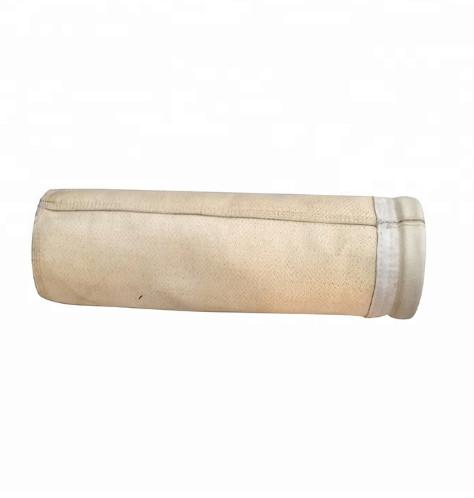 Pulse Jet Industrial Filter Bags Acrylic Material Good Air Permeability