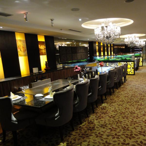 380V Stainless Steel Teppanyaki Grill Table for Restaurants