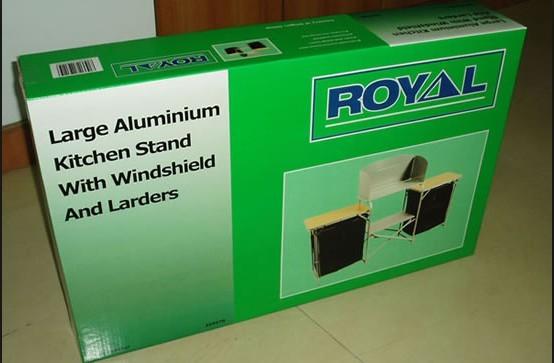 B-Flute Corrugated Cardboard Custom Printing Paper Box For Kitchen Stand Packaging
