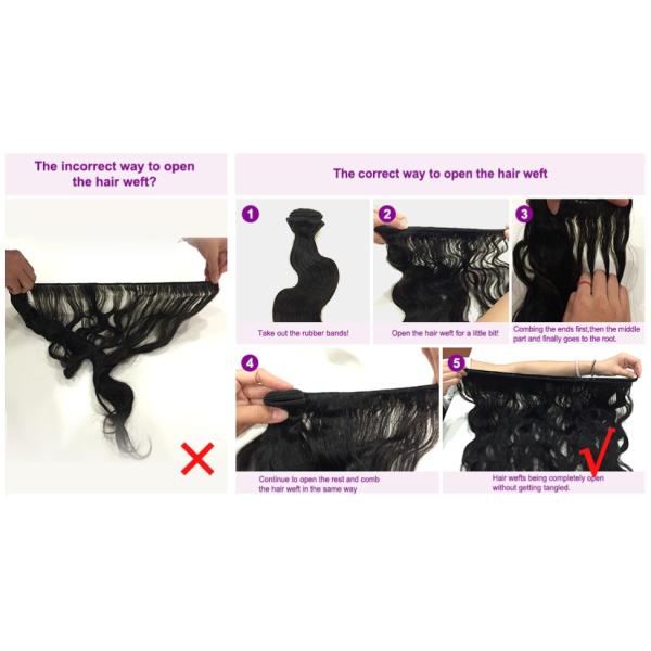 OEM Soft Brazilian Virgin Hair , 10 Inch- 30 Inch Brazilian Straight Bundles