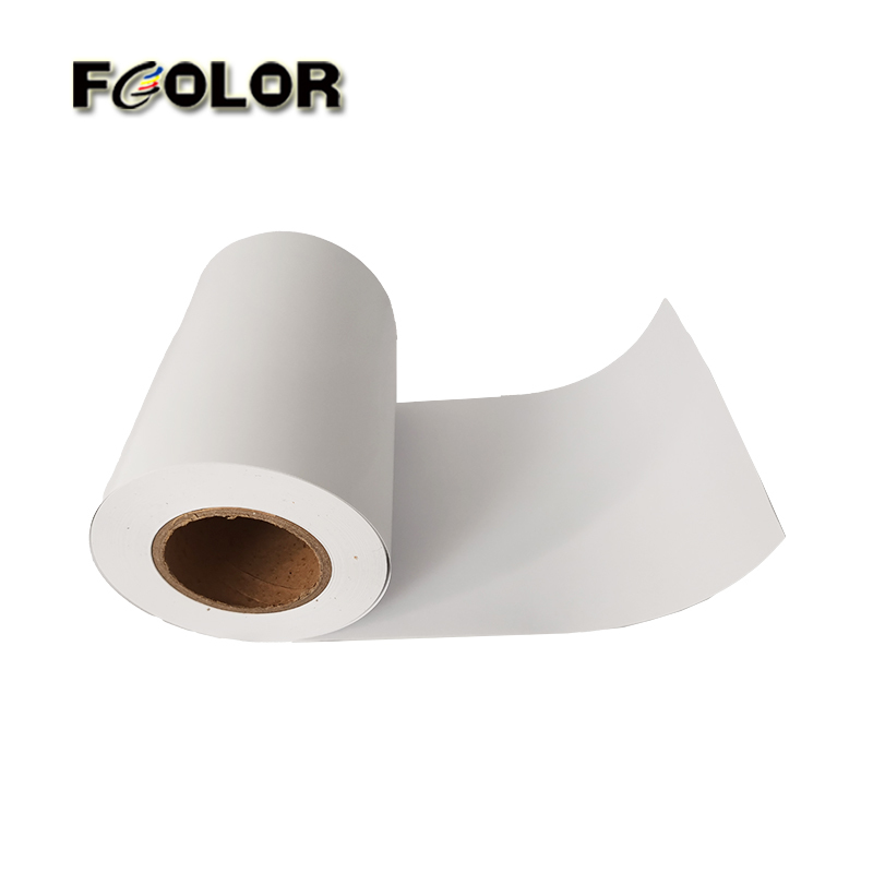 Customized Size PET Transparent Label Sticker Paper Roll A4 Waterproof for Bottle Logo