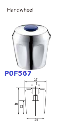 Diamond Type Handles Plastic G1/2 Wall Mounted Water Faucet