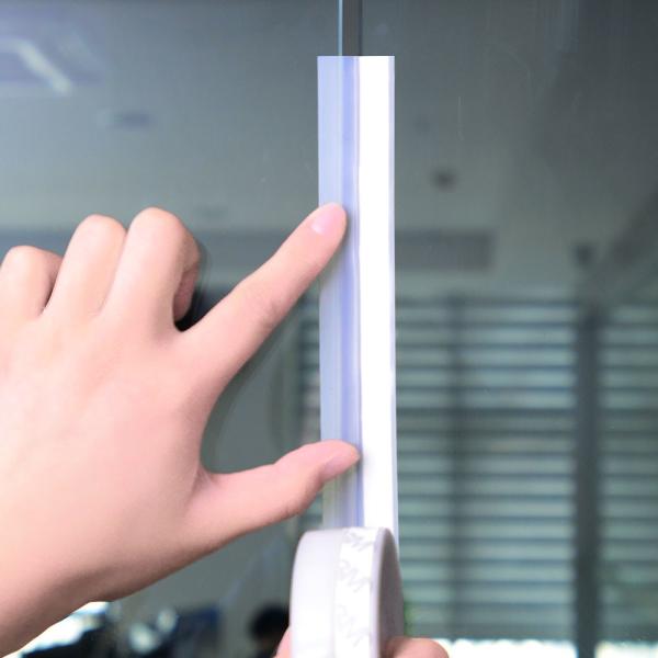 10M 50M 100M Silicone Door Window Sealing Strip Self Adhesive