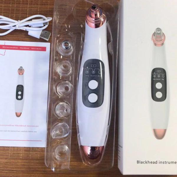 400mAh Rechargeable Battery Face Vacuum Cleaner Blackheads Removal Machine Deep Clean