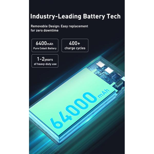 8-Inch Android POS Tablet with 2D Barcode Scanner and 58mm Printer