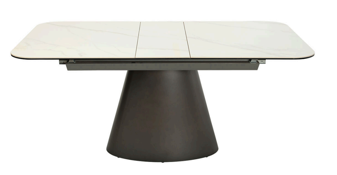 Extendable Dining Table With 12MM Thickness Sintered Stone Ceramic Table Top Metal Leg Multiple Functions Table Sets