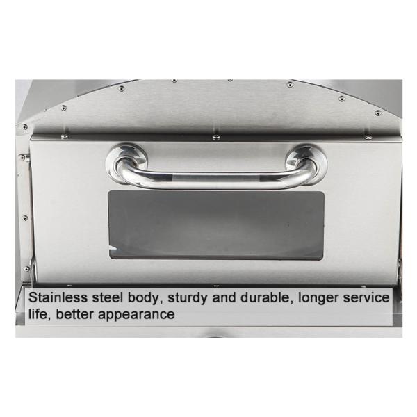 Подгонянная газовая плита горелки глины тандыра 4 с печью пиццы литого железа микроволны голландской портативной