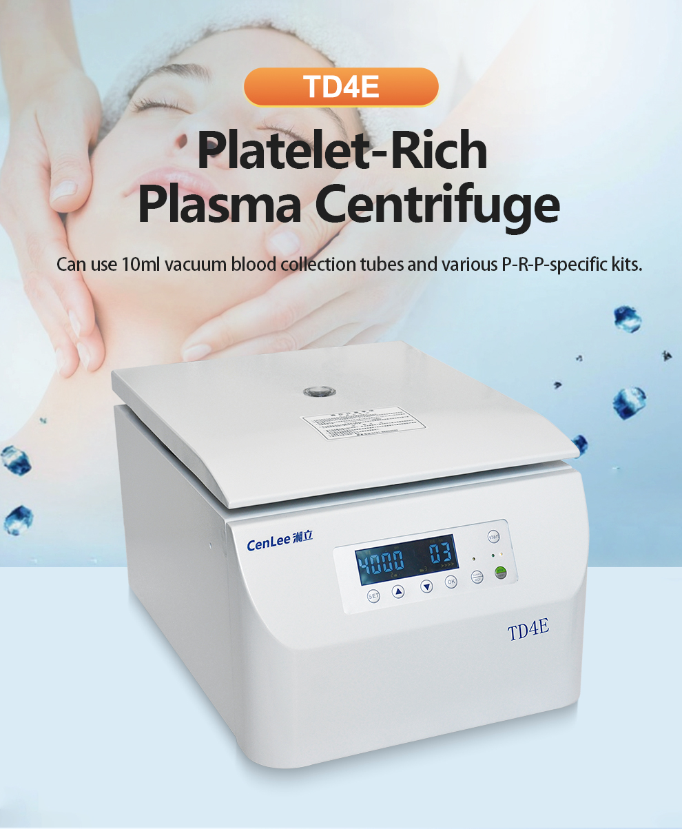 Cenlee TD4E Professional Universal Stainless Steel Centrifuge 4000 RPM & 2503xg RCF for Beauty Clinics & Medical Labs