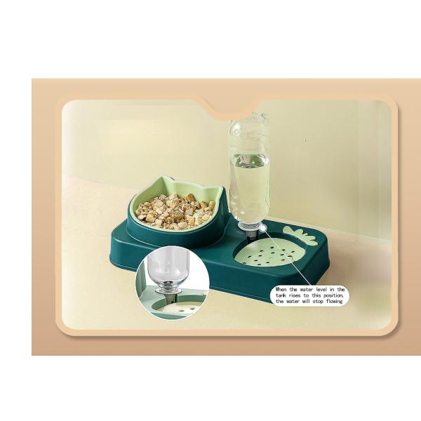 Pet Dog Cat Drink Water Bottle NO Time Setting For Cat Food Bowls And Water Dispenser
