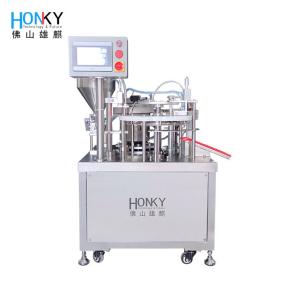 Multi-Functional Automatic Paste Filling Machine with 10-100g Filling Range 0.41-0.6 MPA Air Pressure and 36-40 Bpm Speed