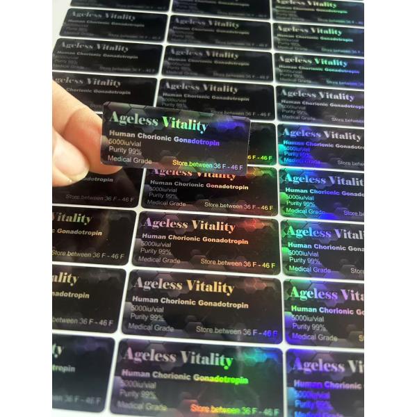 2ml Semaglutide And Tirze patide Vial Labels for Peptide Storage in PAPER/PET/PVC Material