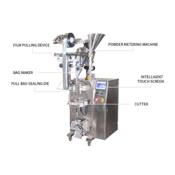 Special Shaped Stick Packing Machine , Automatic Powder Tea Packing Machine