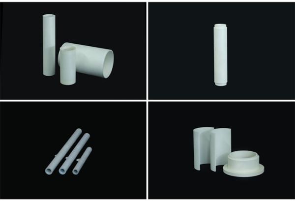 tubo cerâmico do nitreto de boro 2.0-2.1g/Cm3 para a manipulação do metal derretido