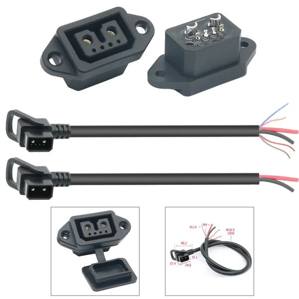 PINZi 2+4 Series LEVs Charging Connector (Male & Female Socket) - 40A 500V