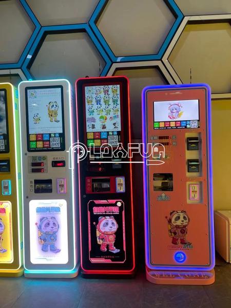 Parque de diversões caixa eletrônico token TIC aceitador de contas Moeda troca venda Máquinas para o centro de jogos Moeda máquina de troca