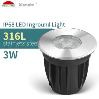 a associação de 3W Inground conduziu luzes, a cor branca conduziu a luz DC24V da entrada de automóveis com CE ROHS