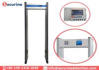 Promenade de porte d'alarme de sécurité par le scanner 15W 50/60Hz de corps de zones du détecteur de métaux 6