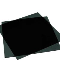 glazed glass curtain wall black