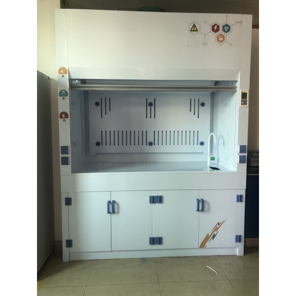 All Steel PP Material Fume Hood 1200*850*2350 mm for Laboratory Safety