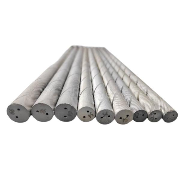 Высокая твердость тончайший карбидный спиральный стержень / вольфрамовый скручен